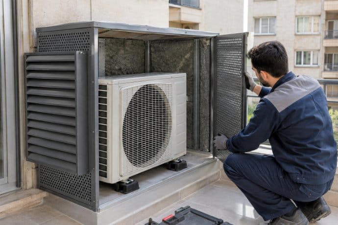 عایق صدای کولر گازی