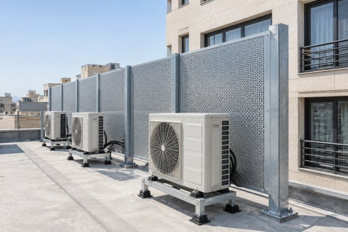 مانع صوتی برای کاهش صدای کولر گازی
